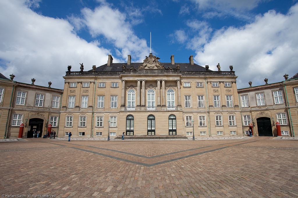 Palacio de Cristián VIII o Palacio Levetzau. Palacio de Amalienborg 5