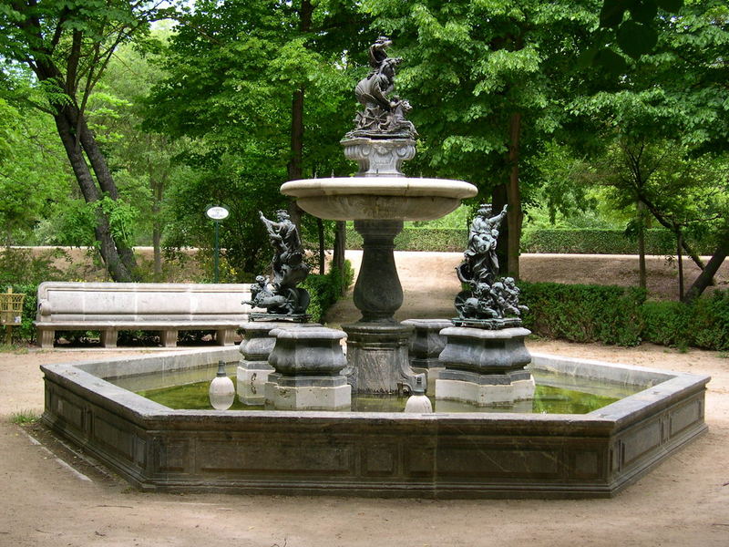 Jardín de la Isla. Fuente de Neptuno. Palacio Real de Aranjuez 11