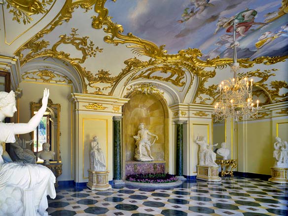 Sala de la fuente. Palacio Real de La Granja de San Ildefonso 5