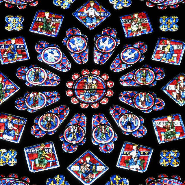 Rosetón Norte. Catedral de Chartres 20