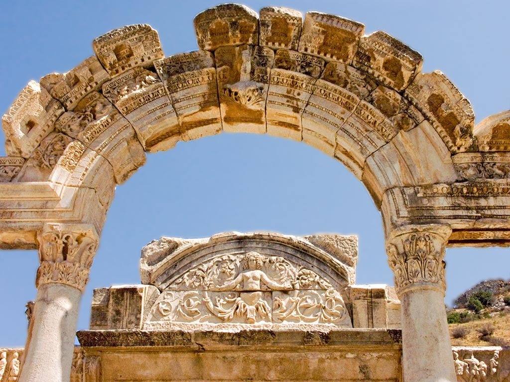 Templo de Adriano. Detalle Arco. Éfeso 13