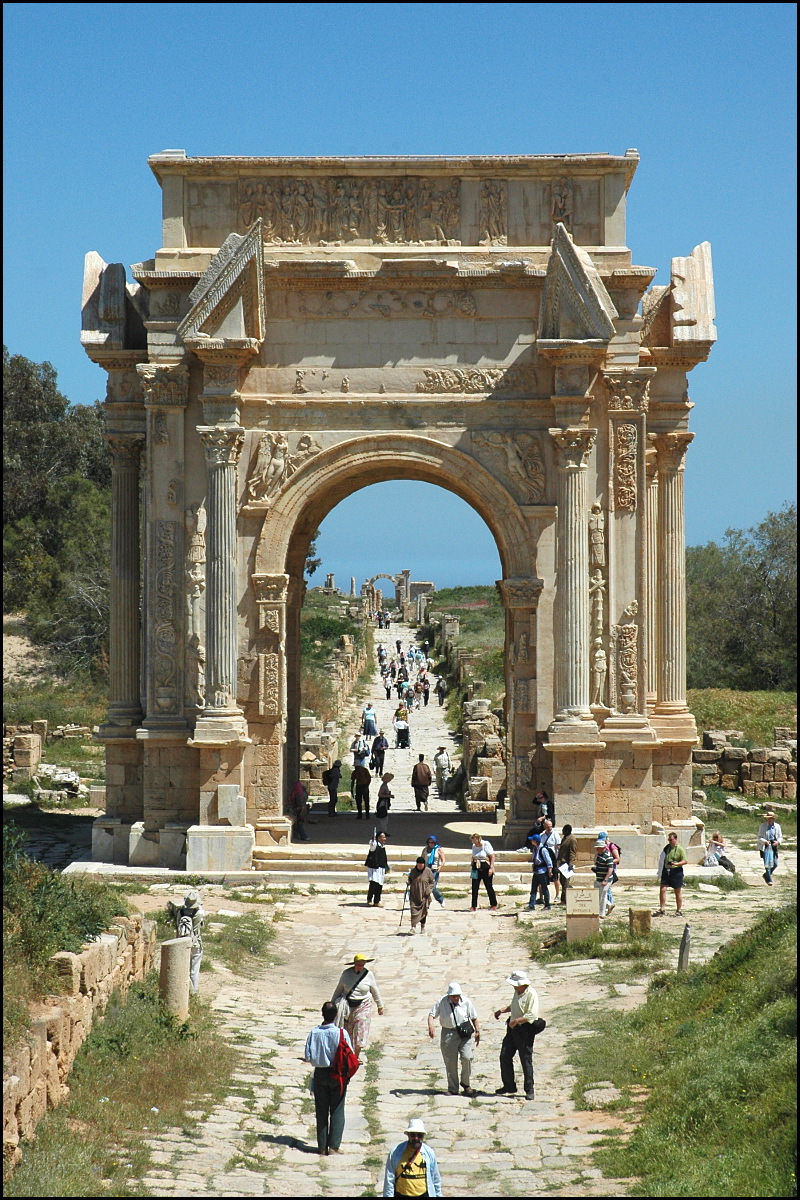 Arco de Septimio Severo. Leptis Magna 2