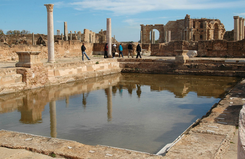 Baños de Adriano. Leptis Magna 6