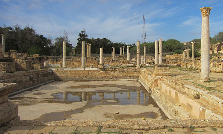 Baños de Adriano. Leptis Magna 7