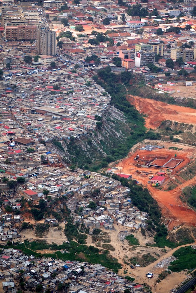 Aerial View of Luanda Favelas. Luanda 76