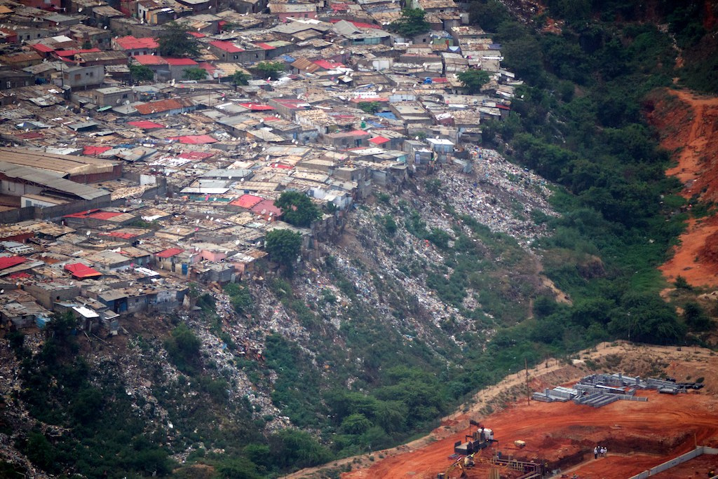Aerial View of Luanda Favelas. Luanda 77