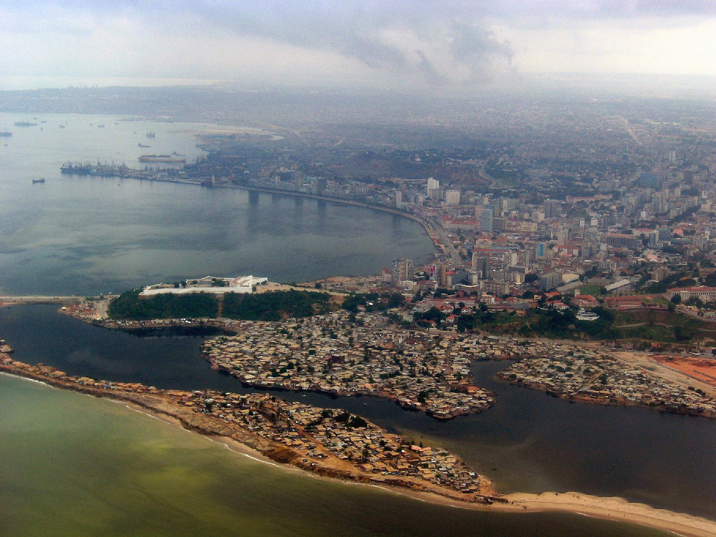 Aerial View Baía de Luanda 96