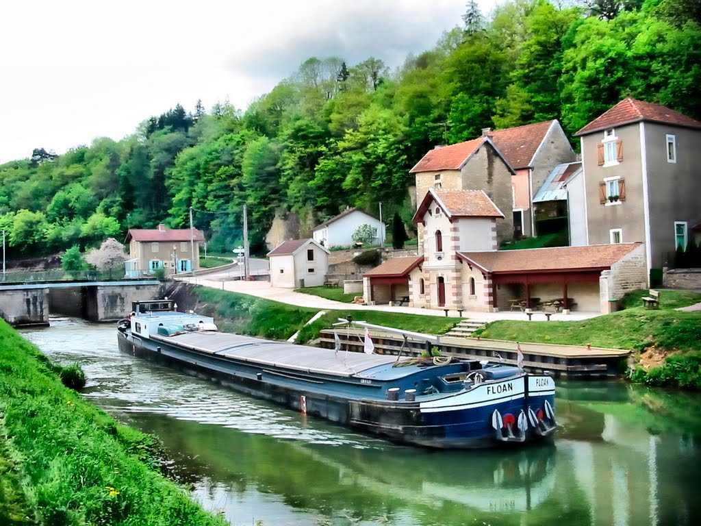 Canal Entre Champa a Y Borgo a Canal Del Marne A La Saona Canal De La Canal Entre Champa a Y Borgo a Canal Del Marne A La Saona Canal De La