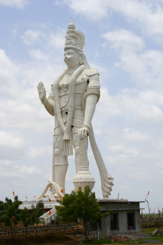 Veera Abhaya Anjaneya Hanuman Swami Megaconstrucciones Extreme