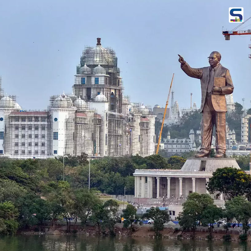 Estatua Del Dr B R Ambedkar Hyderabad Megaconstrucciones Extreme 