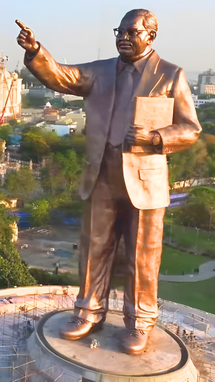 Estatua Del Dr B R Ambedkar Hyderabad Megaconstrucciones Extreme 