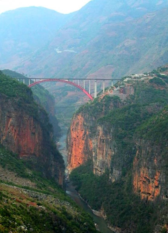 Puente ferroviario Shuibai del r o Beipan Beipanjiang  
