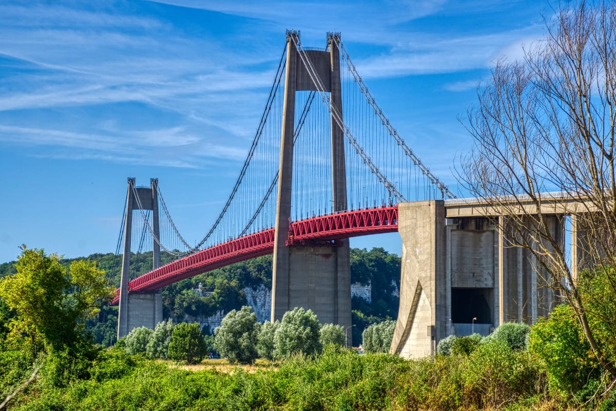 Puente De Tancarville Pont De Tancarville Megaconstrucciones 