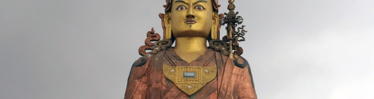 Statue of Padmasambhava in Namchi